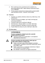 Preview for 93 page of Bowa ERGO 310D Instructions For Use Manual