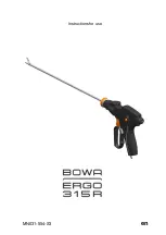 Bowa ERGO 315R Instructions For Use Manual предпросмотр