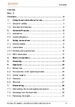 Preview for 5 page of Bowa ERGO 315R Instructions For Use Manual