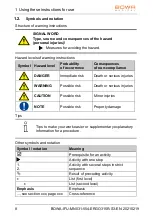 Preview for 8 page of Bowa ERGO 315R Instructions For Use Manual