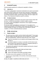 Preview for 9 page of Bowa ERGO 315R Instructions For Use Manual