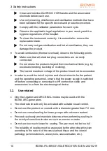 Preview for 10 page of Bowa ERGO 315R Instructions For Use Manual