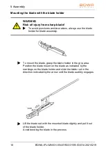 Preview for 18 page of Bowa ERGO 315R Instructions For Use Manual