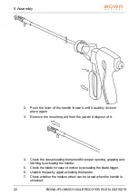 Preview for 22 page of Bowa ERGO 315R Instructions For Use Manual