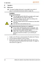 Preview for 24 page of Bowa ERGO 315R Instructions For Use Manual