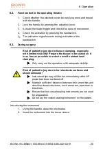 Preview for 25 page of Bowa ERGO 315R Instructions For Use Manual