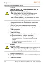 Preview for 26 page of Bowa ERGO 315R Instructions For Use Manual