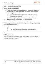 Preview for 44 page of Bowa ERGO 315R Instructions For Use Manual