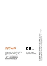 Preview for 48 page of Bowa ERGO 315R Instructions For Use Manual