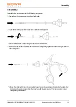 Предварительный просмотр 15 страницы Bowa ERGOact Instructions For Use Manual