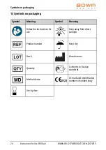 Предварительный просмотр 26 страницы Bowa ERGOact Instructions For Use Manual