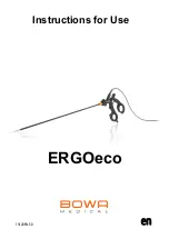 Bowa ERGOeco Instructions For Use Manual предпросмотр