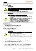 Preview for 16 page of Bowa ERGOeco Instructions For Use Manual