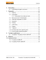 Preview for 7 page of Bowa TissueSeal CCOMFORT Series Operating Manual