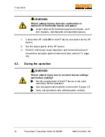 Preview for 18 page of Bowa TissueSeal CCOMFORT Series Operating Manual