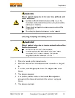 Preview for 19 page of Bowa TissueSeal CCOMFORT Series Operating Manual