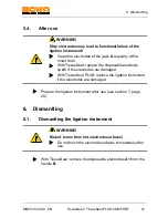 Preview for 21 page of Bowa TissueSeal CCOMFORT Series Operating Manual