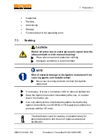 Preview for 23 page of Bowa TissueSeal CCOMFORT Series Operating Manual