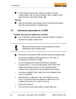 Preview for 26 page of Bowa TissueSeal CCOMFORT Series Operating Manual