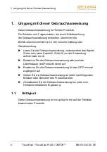 Preview for 6 page of Bowa TissueSeal COMFORT Instructions For Use Manual