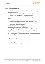 Preview for 12 page of Bowa TissueSeal COMFORT Instructions For Use Manual