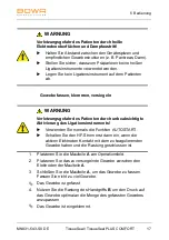 Preview for 17 page of Bowa TissueSeal COMFORT Instructions For Use Manual