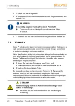 Preview for 26 page of Bowa TissueSeal COMFORT Instructions For Use Manual