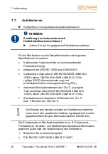 Preview for 28 page of Bowa TissueSeal COMFORT Instructions For Use Manual