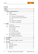 Preview for 42 page of Bowa TissueSeal COMFORT Instructions For Use Manual