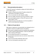 Preview for 51 page of Bowa TissueSeal COMFORT Instructions For Use Manual