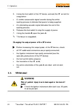 Preview for 56 page of Bowa TissueSeal COMFORT Instructions For Use Manual