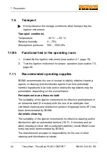 Preview for 68 page of Bowa TissueSeal COMFORT Instructions For Use Manual