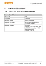 Preview for 69 page of Bowa TissueSeal COMFORT Instructions For Use Manual