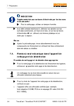 Preview for 98 page of Bowa TissueSeal COMFORT Instructions For Use Manual