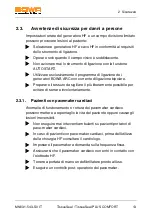 Preview for 124 page of Bowa TissueSeal COMFORT Instructions For Use Manual