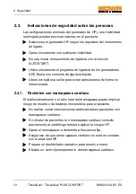 Preview for 159 page of Bowa TissueSeal COMFORT Instructions For Use Manual