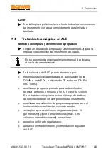 Preview for 170 page of Bowa TissueSeal COMFORT Instructions For Use Manual