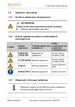 Preview for 189 page of Bowa TissueSeal COMFORT Instructions For Use Manual