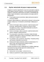 Preview for 192 page of Bowa TissueSeal COMFORT Instructions For Use Manual