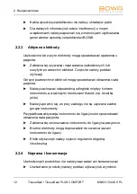 Preview for 194 page of Bowa TissueSeal COMFORT Instructions For Use Manual