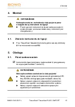 Preview for 197 page of Bowa TissueSeal COMFORT Instructions For Use Manual