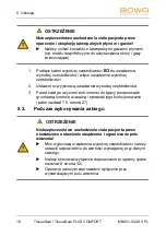 Preview for 198 page of Bowa TissueSeal COMFORT Instructions For Use Manual