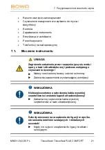 Preview for 203 page of Bowa TissueSeal COMFORT Instructions For Use Manual