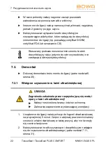 Preview for 204 page of Bowa TissueSeal COMFORT Instructions For Use Manual