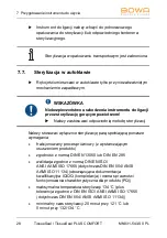 Preview for 210 page of Bowa TissueSeal COMFORT Instructions For Use Manual