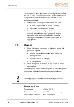 Предварительный просмотр 38 страницы Bowa TissueSeal Operating Manual