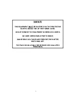 Preview for 2 page of Bowens BW-3010 Operating Instructions Manual