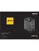 Bowens QUAD BWL-0350/1 User Manual preview