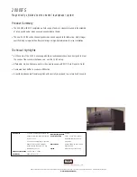 Bowers & Wilkins 2000IFS Specification Sheet preview