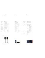 Предварительный просмотр 4 страницы Bowers & Wilkins 300 Series Specification Sheet